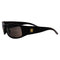 Elite Safety Eyewear, Black Frame, Smoke Anti-fog Lens