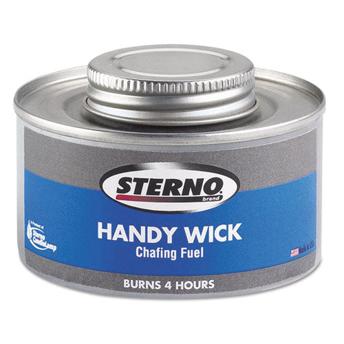 Handy Wick Chafing Fuel, Methanol, 4 Hour Burn, 4.84 Oz Can, 24/carton