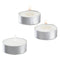 Tealight Candle, 5 Hour Burn, 0.5"h, White, 50/pack, 10 Packs/carton