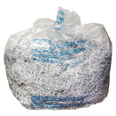 Plastic Shredder Bags, 30 Gal Capacity, 25/box