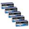 S.f. 4 Premium Staples, 0.25" Leg, 0.5" Crown, Silver, 5,000/box, 5 Boxes/pack