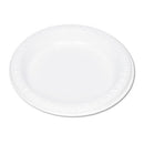 Plastic Dinnerware, Plates, 6" Dia, White, 125/pack