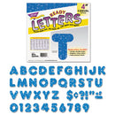 Ready Letters Sparkles Letter Set, Blue Sparkle, 4"h, 71/set