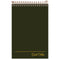 Gold Fibre Steno Pads, Gregg Rule, Designer Green/gold Cover, 100 White 6 X 9 Sheets