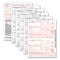 1099-int Tax Forms For Inkjet/laser Printers, Fiscal Year: 2023, Five-part Carbonless, 8 X 5.5, 2 Forms/sheet, 24 Forms Total