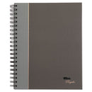 Royale Wirebound Business Notebooks, 1-subject, Medium/college Rule, Black/gray Cover, (96) 8.25 X 5.88 Sheets