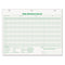 Daily Attendance Card, One-part (no Copies), 11 X 8.5, 50 Forms Total