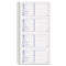 Petty Cash Receipt Book, Two-part Carbonless, 5 X 2.75, 4 Forms/sheet, 200 Forms Total