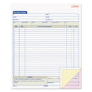 Purchase Order Book, 22 Lines, Three-part Carbonless, 8.38 X 10.19, 50 Forms Total