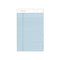 Prism + Colored Writing Pads, Narrow Rule, 50 Pastel Blue 5 X 8 Sheets, 12/pack