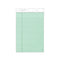 Prism + Colored Writing Pads, Narrow Rule, 50 Pastel Green 5 X 8 Sheets, 12/pack