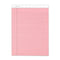 Prism + Colored Writing Pads, Wide/legal Rule, 50 Pastel Pink 8.5 X 11.75 Sheets, 12/pack