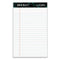 Docket Ruled Perforated Pads, Narrow Rule, 50 White 5 X 8 Sheets, 12/pack