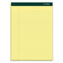 Double Docket Ruled Pads, Narrow Rule, 100 Canary-yellow 8.5 X 11.75 Sheets, 6/pack