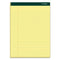 Double Docket Ruled Pads, Narrow Rule, 100 Canary-yellow 8.5 X 11.75 Sheets, 6/pack