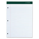 Double Docket Ruled Pads With Extra Sturdy Back, Medium/college Rule, 100 White 8.5 X 11.75 Sheets