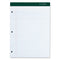 Double Docket Ruled Pads With Extra Sturdy Back, Medium/college Rule, 100 White 8.5 X 11.75 Sheets