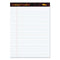 Docket Gold Ruled Perforated Pads, Wide/legal Rule, 50 White 8.5 X 11.75 Sheets, 12/pack