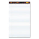 Docket Gold Ruled Perforated Pads, Wide/legal Rule, 50 White 8.5 X 14 Sheets, 12/pack