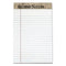 Second Nature Recycled Ruled Pads, Narrow Rule, 50 White 5 X 8 Sheets, Dozen