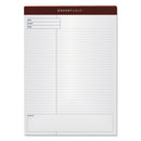 Docket Gold Planning Pads, Project-management Format, Quadrille Rule (4 Sq/in), 40 White 8.5 X 11.75 Sheets, 4/pack