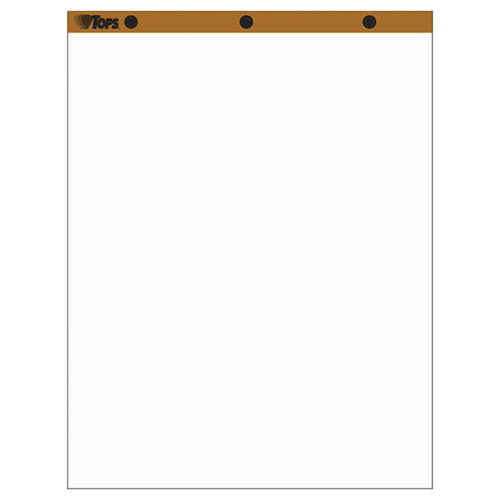 Easel Pads, Unruled, 27 X 34, White, 50 Sheets, 2/carton