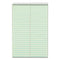 Gregg Steno Pads, Gregg Rule, 80 Green-tint 6 X 9 Sheets