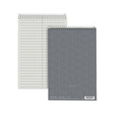 Prism Steno Pads, Gregg Rule, Gray Cover, 80 Gray 6 X 9 Sheets, 4/pack