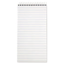 Reporter’s Notepad, Wide/legal Rule, White Cover, 70 White 4 X 8 Sheets, 12/pack