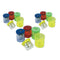 Eisen Sharpeners. Two-hole, 1.5 X 1.75, Assorted Colors, 12/pack