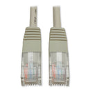 Cat5e 350 Mhz Molded Patch Cable, 25 Ft, Gray