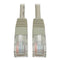 Cat5e 350 Mhz Molded Patch Cable, 50 Ft, Gray