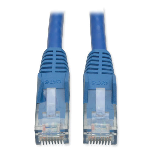 Cat6 Gigabit Snagless Molded Patch Cable, 5 Ft, Blue