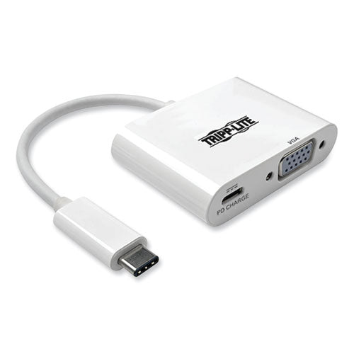 Usb 3.1 Gen 1 Usb-c To Vga Adapter, 3", White