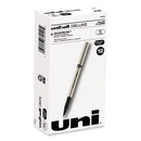 Deluxe Roller Ball Pen, Stick, Fine 0.7 Mm, Black Ink, Champagne Barrel, Dozen