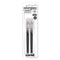 Refill For Vision Elite Roller Ball Pens, Bold Conical Tip, Black Ink, 2/pack