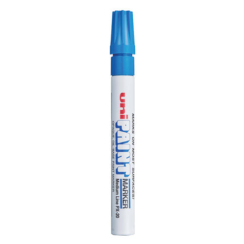 Permanent Marker, Medium Bullet Tip, Blue