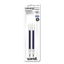 Refill For Signo Gel 207 Pens, Medium Conical Tip, Blue Ink, 2/pack