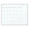 Magnetic Dry Erase Board, Undated One Month, 20 X 16, White Surface, Silver Aluminum Frame