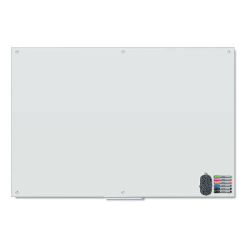 Magnetic Glass Dry Erase Board Value Pack, 70 X 47, White