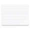 Double-sided Dry Erase Lap Board, 12 X 9, White Surface, 10/pack