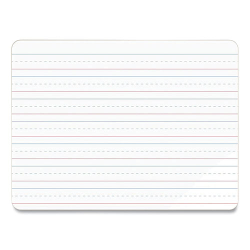 Double-sided Dry Erase Lap Board, 12 X 9, White Surface, 10/pack