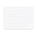 Double-sided Dry Erase Lap Board, 12 X 9, White Surface, 24/pack