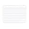 Double-sided Dry Erase Lap Board, 12 X 9, White Surface, 24/pack