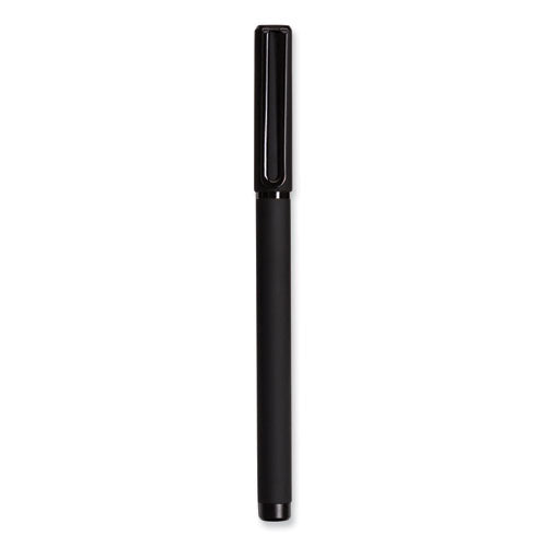 Catalina Porous Point Pen, Stick, Fine 0.7 Mm, Black Ink, Black Barrel, 12/pack