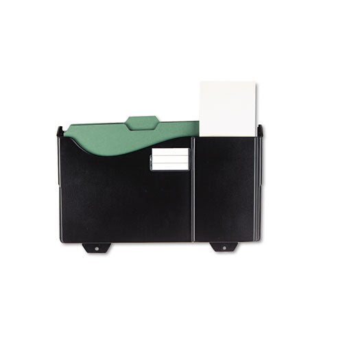 Grande Central Filing System Add-on Pocket, Legal/letter Size, 15.75" X 3.13" X 9.75", Black