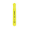 Desk Highlighter Value Pack, Fluorescent Yellow Ink, Chisel Tip, Yellow Barrel, 36/pack