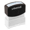 Message Stamp, E-mailed, Pre-inked One-color, Blue