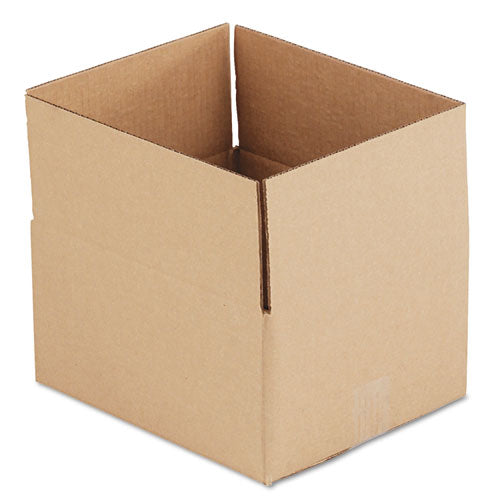 Fixed-depth Corrugated Shipping Boxes, Regular Slotted Container (rsc), 10" X 12" X 6", Brown Kraft, 25/bundle