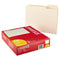 Top Tab File Folders, 1/3-cut Tabs: Assorted, Letter Size, 0.75" Expansion, Manila, 100/box